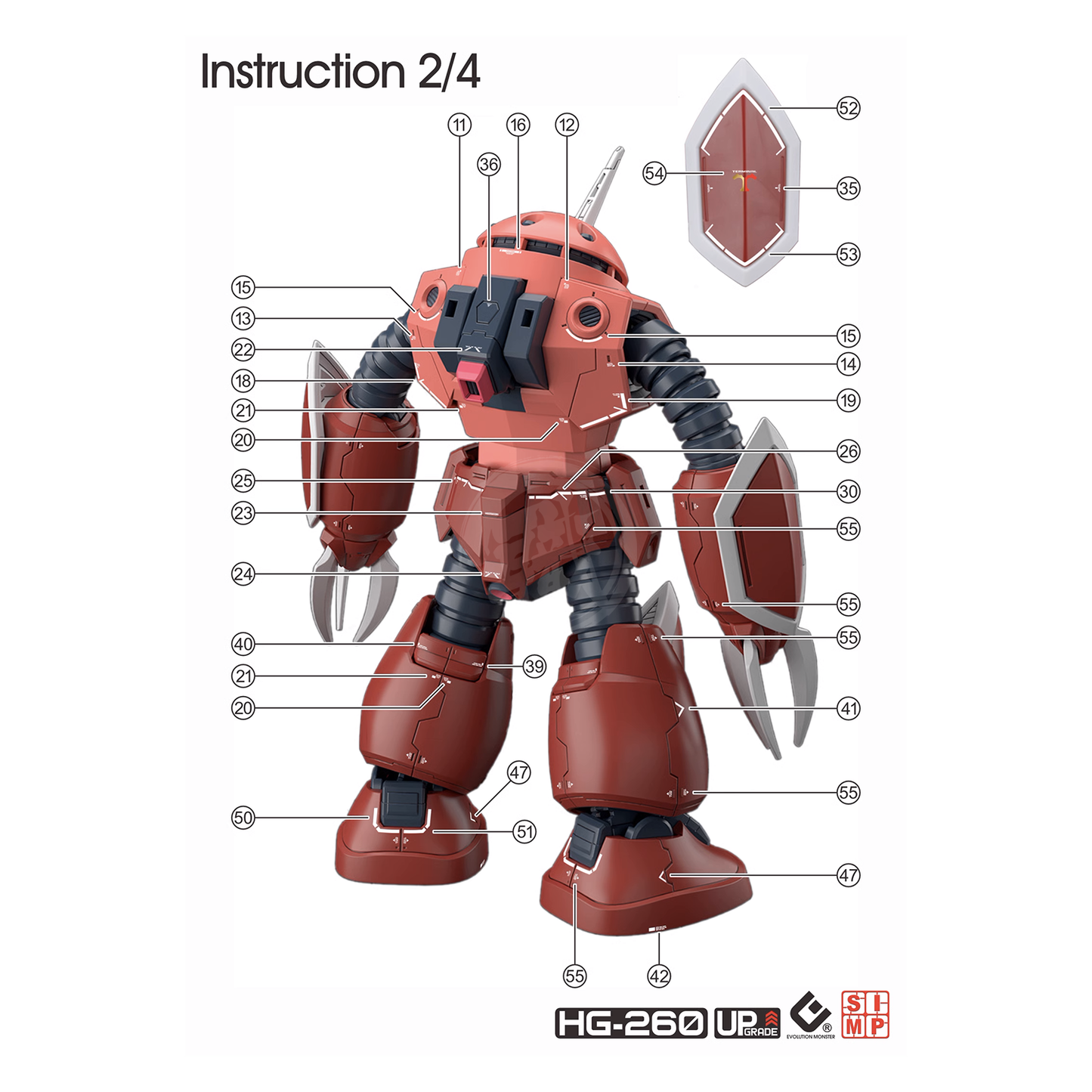 HG Z'Gok [Seed Freedom Ver.] Waterslide Decals [UV] - ShokuninGunpla