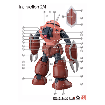 HG Z'Gok [Seed Freedom Ver.] Waterslide Decals [UV] - ShokuninGunpla
