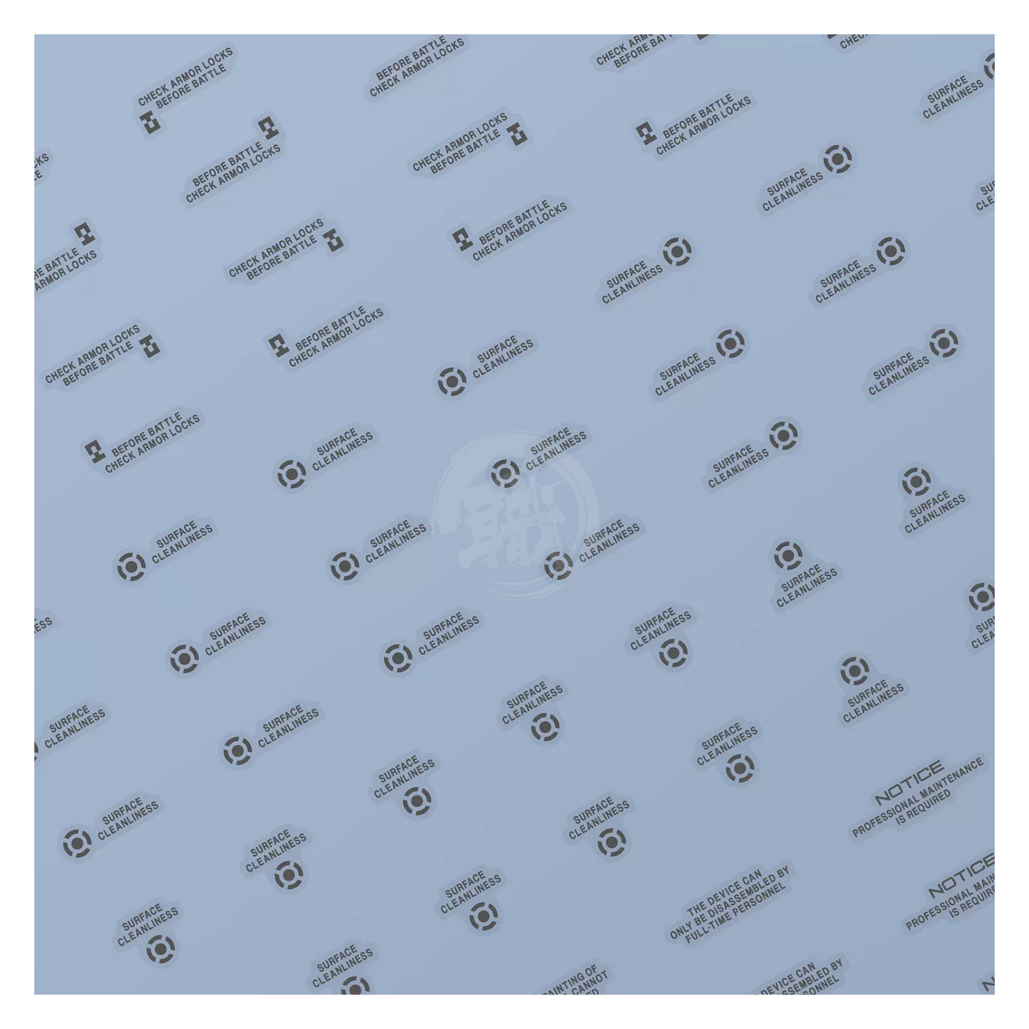 Monster Ultra-Precision Printing Water Decals [T01] [Grey]