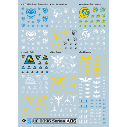 EVO UC-0096 Theme Decals [Legacy]