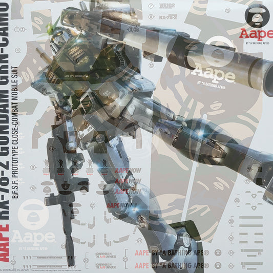 EVO Studio - MG RX-78-2 Gundam [Ver 3.0] [AAPE Green Camo Ver.] Waterslide Decals - ShokuninGunpla
