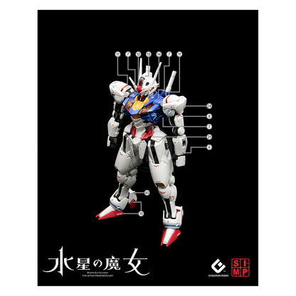 HG Gundam Aerial Waterslide Decals [UV]