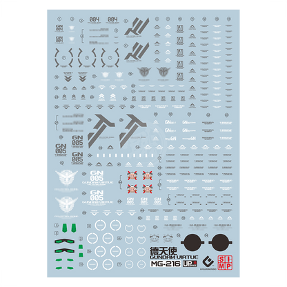 MG Gundam Virtue Waterslide Decals [UV]