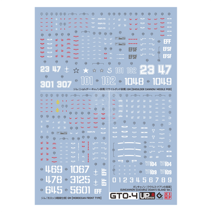 HG "Gundam The Origin" Decals [Multiuse] - Set 4