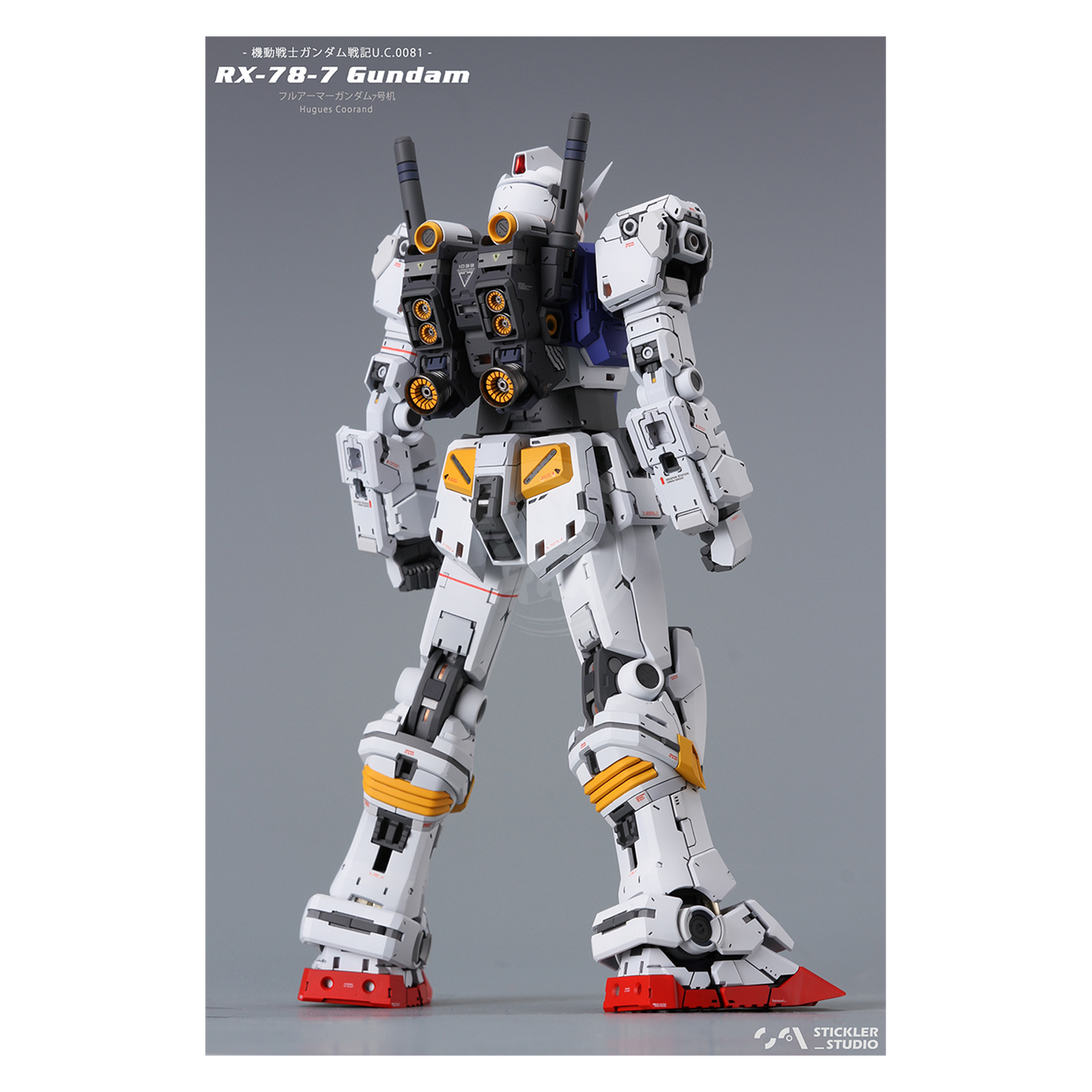 Stickler Studio - MG FA-78-3 Full Armour 7th Gundam Resin Conversion Kit [Preorder Q2 2024] - ShokuninGunpla