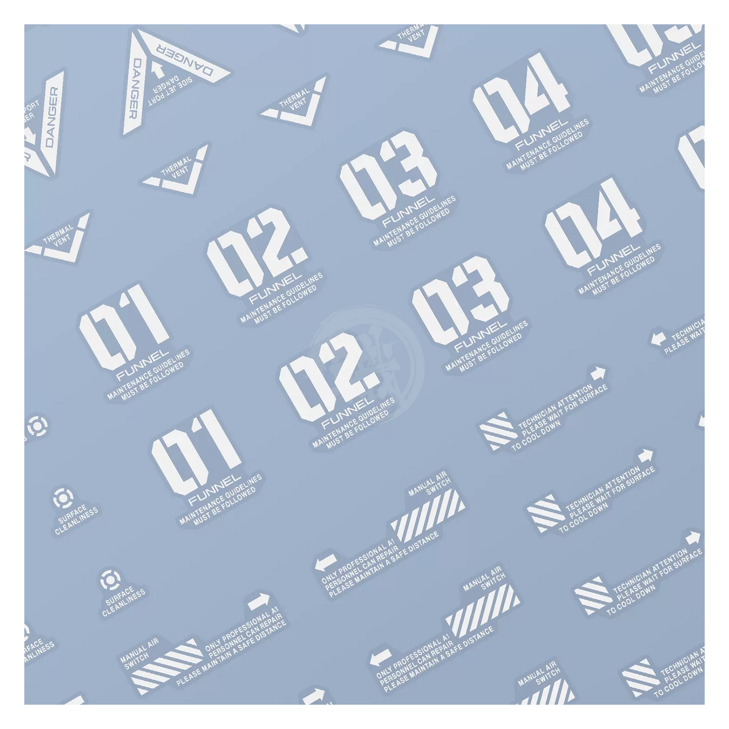 Monster Ultra-Precision Printing Water Decals [T02] [Red] - ShokuninGunpla