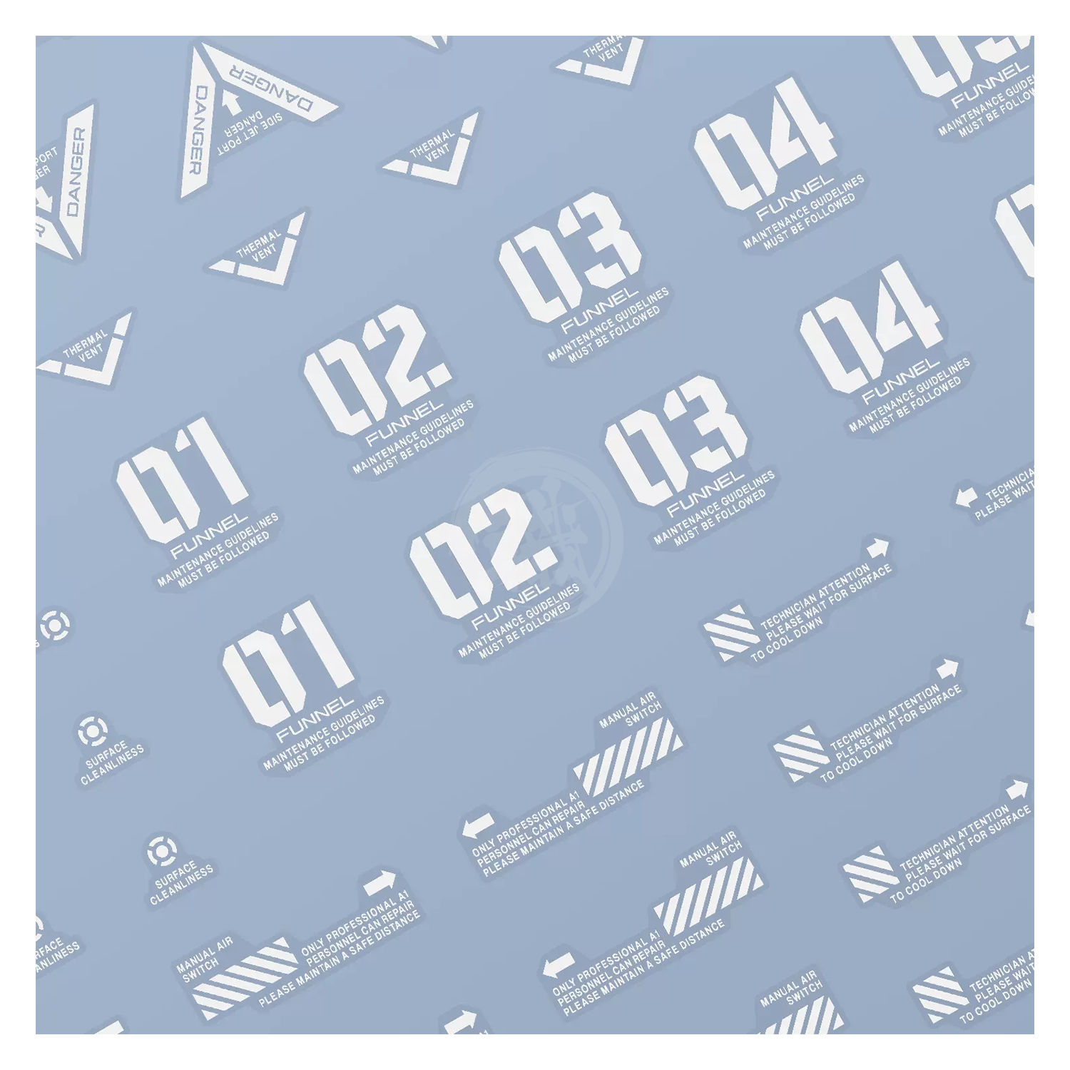 Monster Ultra-Precision Printing Water Decals [T02] [Red] - ShokuninGunpla