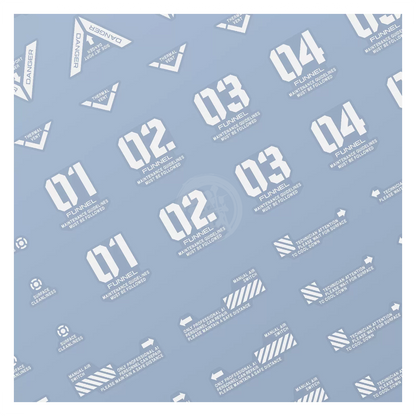 Monster Ultra-Precision Printing Water Decals [T02] [Red] - ShokuninGunpla