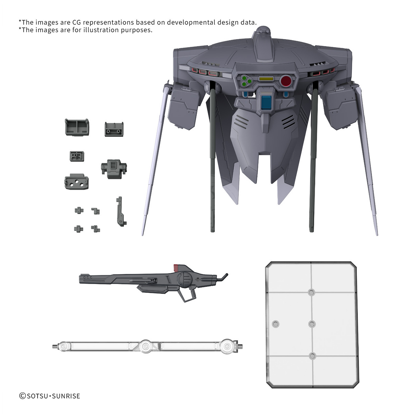 Option Parts Set Gunpla 15 [Cavalier Aifrid] [Preorder Q1 2025]