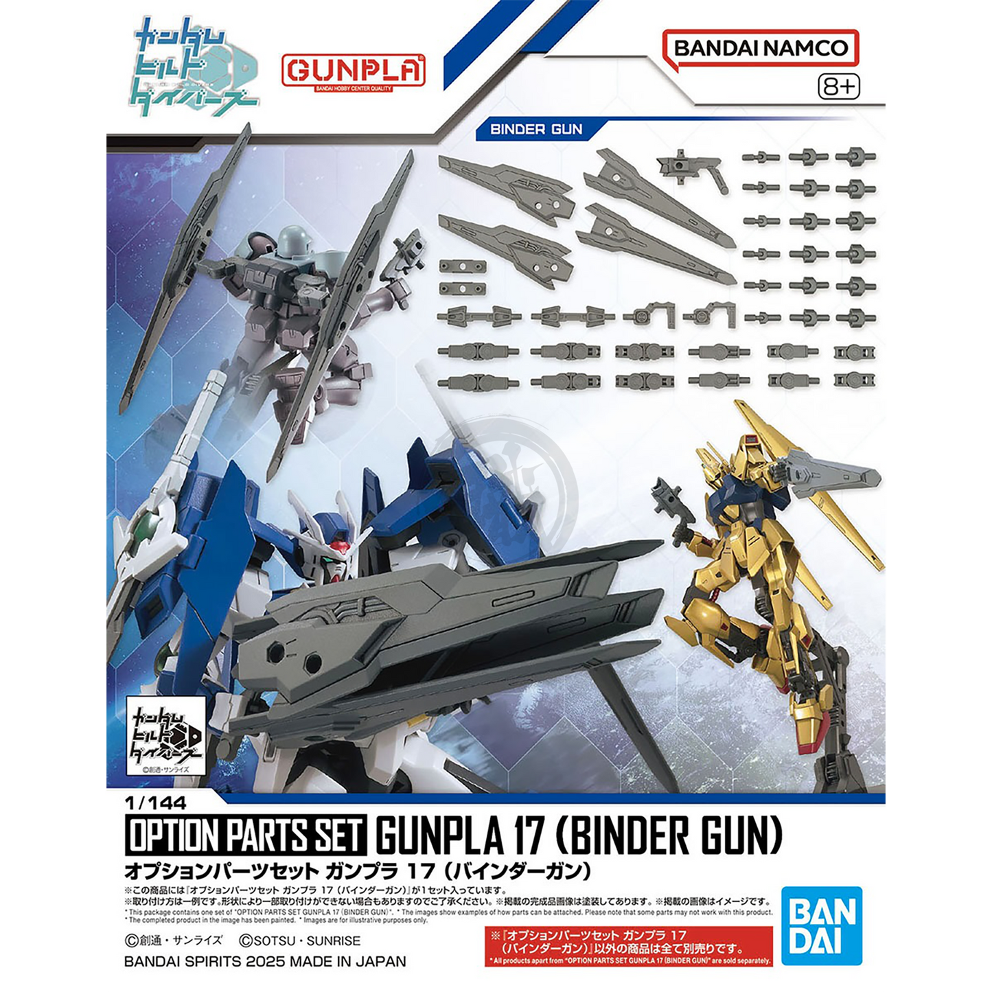 Option Parts Set Gunpla 17 [Binder Gun] - ShokuninGunpla