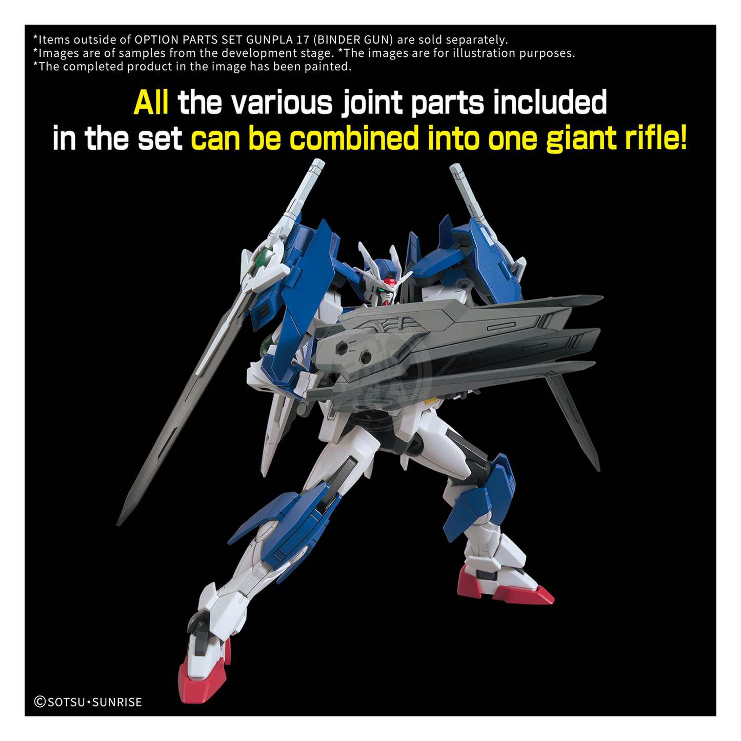 Option Parts Set Gunpla 17 [Binder Gun] - ShokuninGunpla
