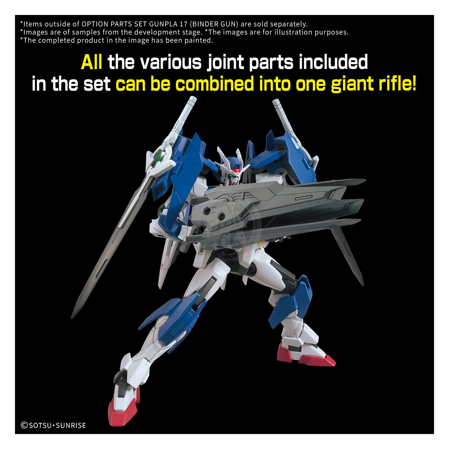 Option Parts Set Gunpla 17 [Binder Gun] - ShokuninGunpla