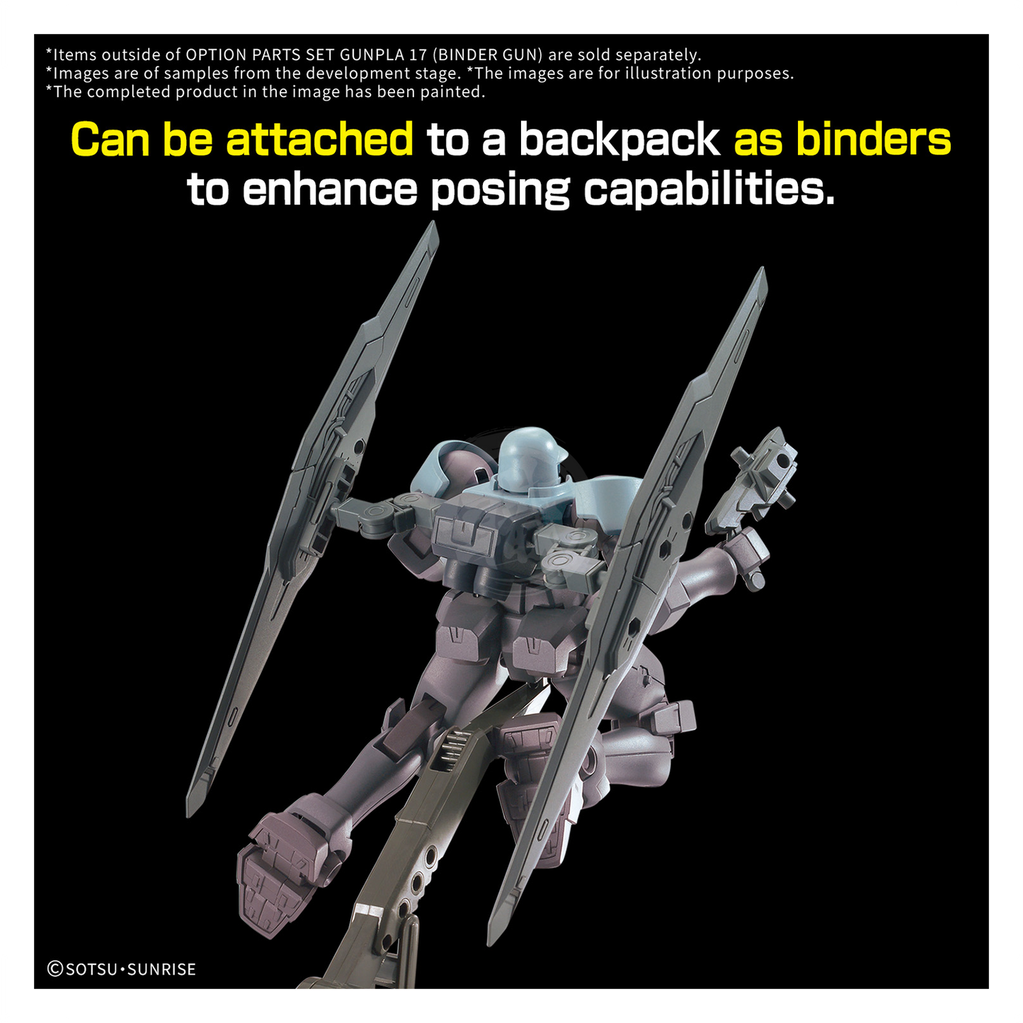 Option Parts Set Gunpla 17 [Binder Gun] - ShokuninGunpla