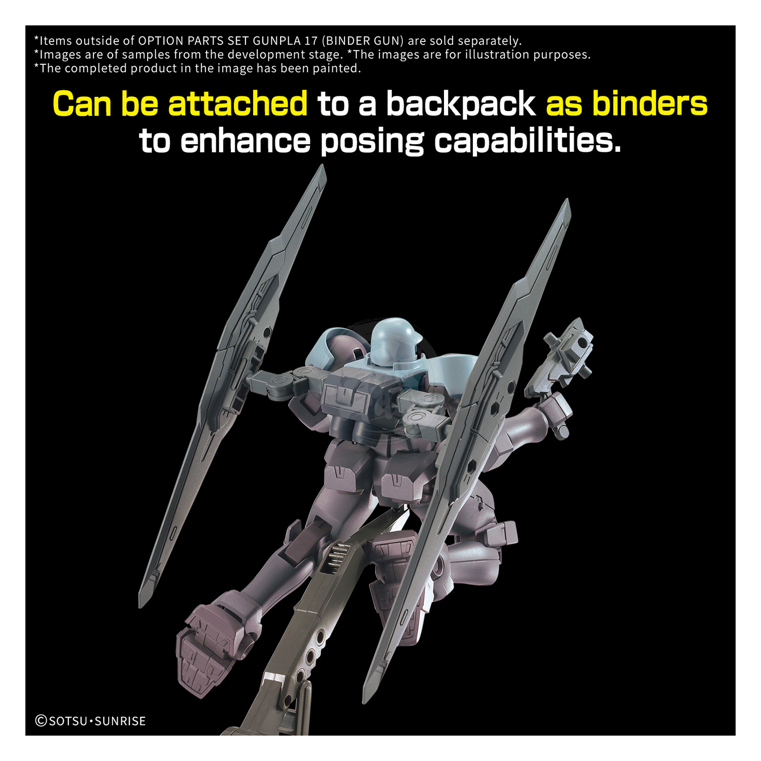 Option Parts Set Gunpla 17 [Binder Gun] - ShokuninGunpla