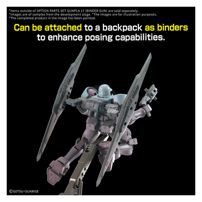 Option Parts Set Gunpla 17 [Binder Gun] - ShokuninGunpla