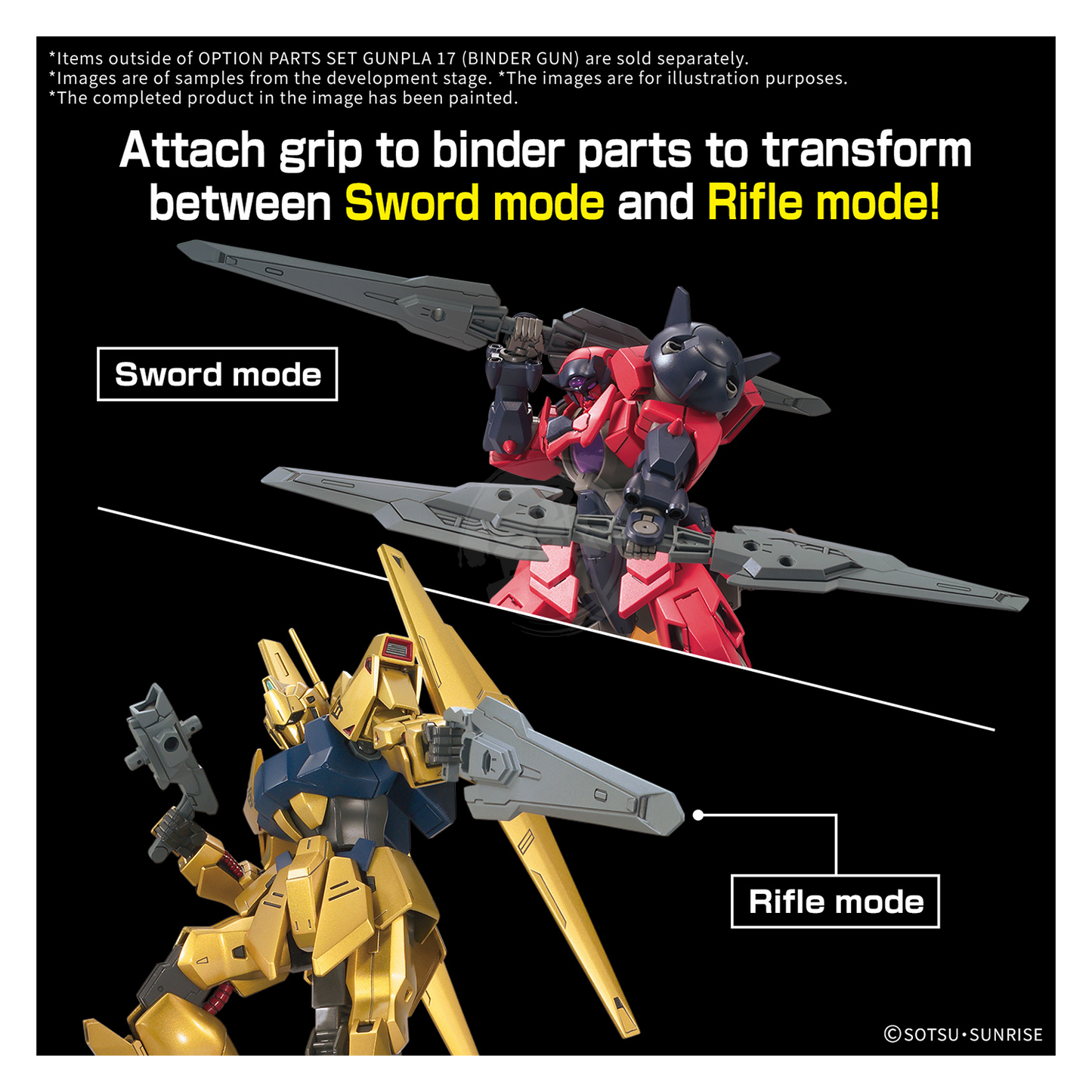 Option Parts Set Gunpla 17 [Binder Gun] - ShokuninGunpla