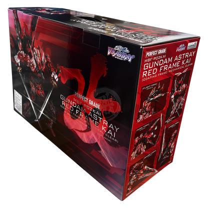 Bandai - PG Gundam Astray Red Frame Kai [Clear Armor Chrome Frame Ver.] - ShokuninGunpla