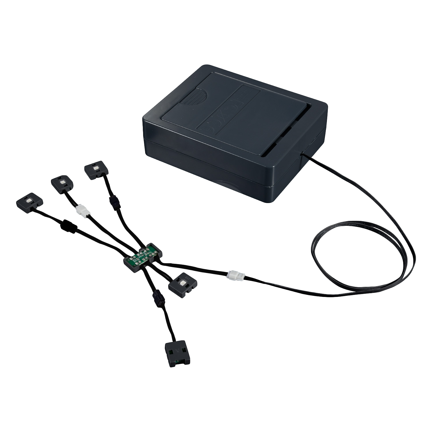 Bandai PGU Nu Gundam LED Unit for model kit, featuring a small, detailed LED module designed for Gundam figures.