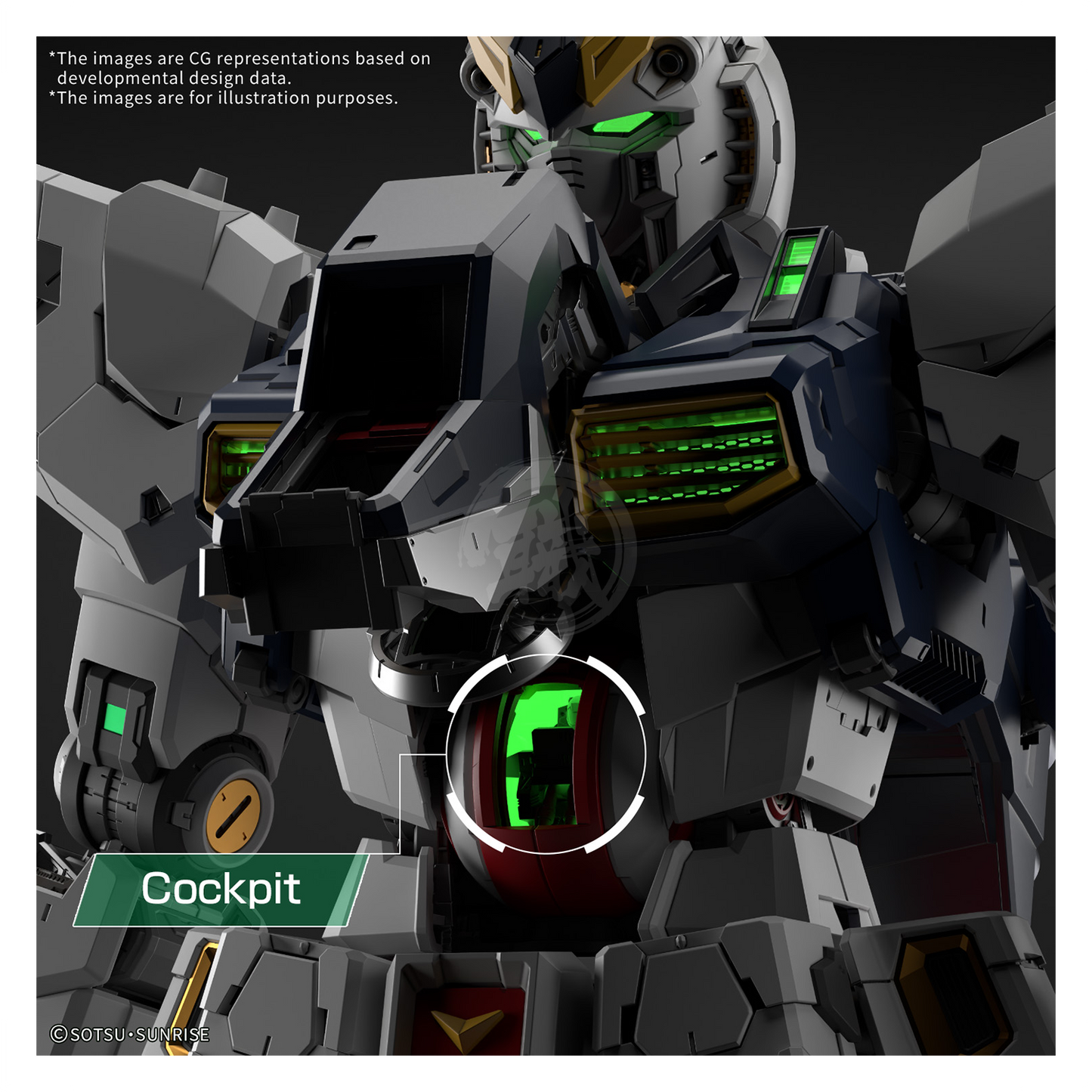 Bandai PGU Nu Gundam LED unit for model kit, featuring detailed LED lighting components for Gundam models.