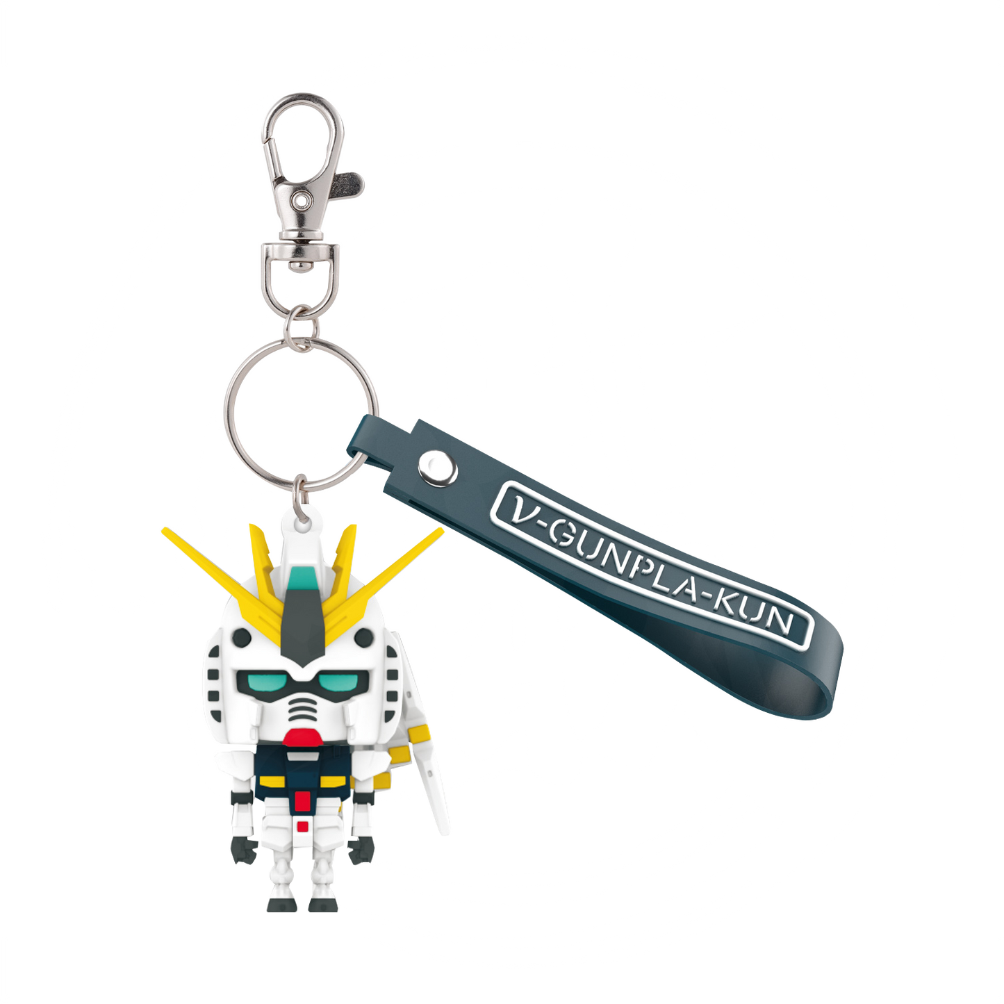 Nu-Gunpla-Kun 3D Rubber Mascot Keychain