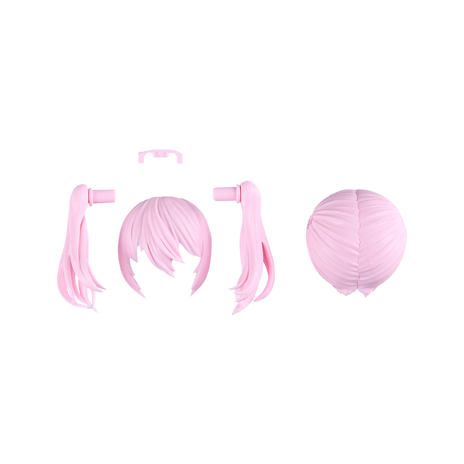 30MS Hair Style Parts [Vol.11] [Pigtail-8 Pink-1] - ShokuninGunpla