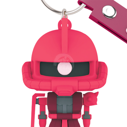 Char's Zakupla-Kun 3D Rubber Mascot Keychain - ShokuninGunpla