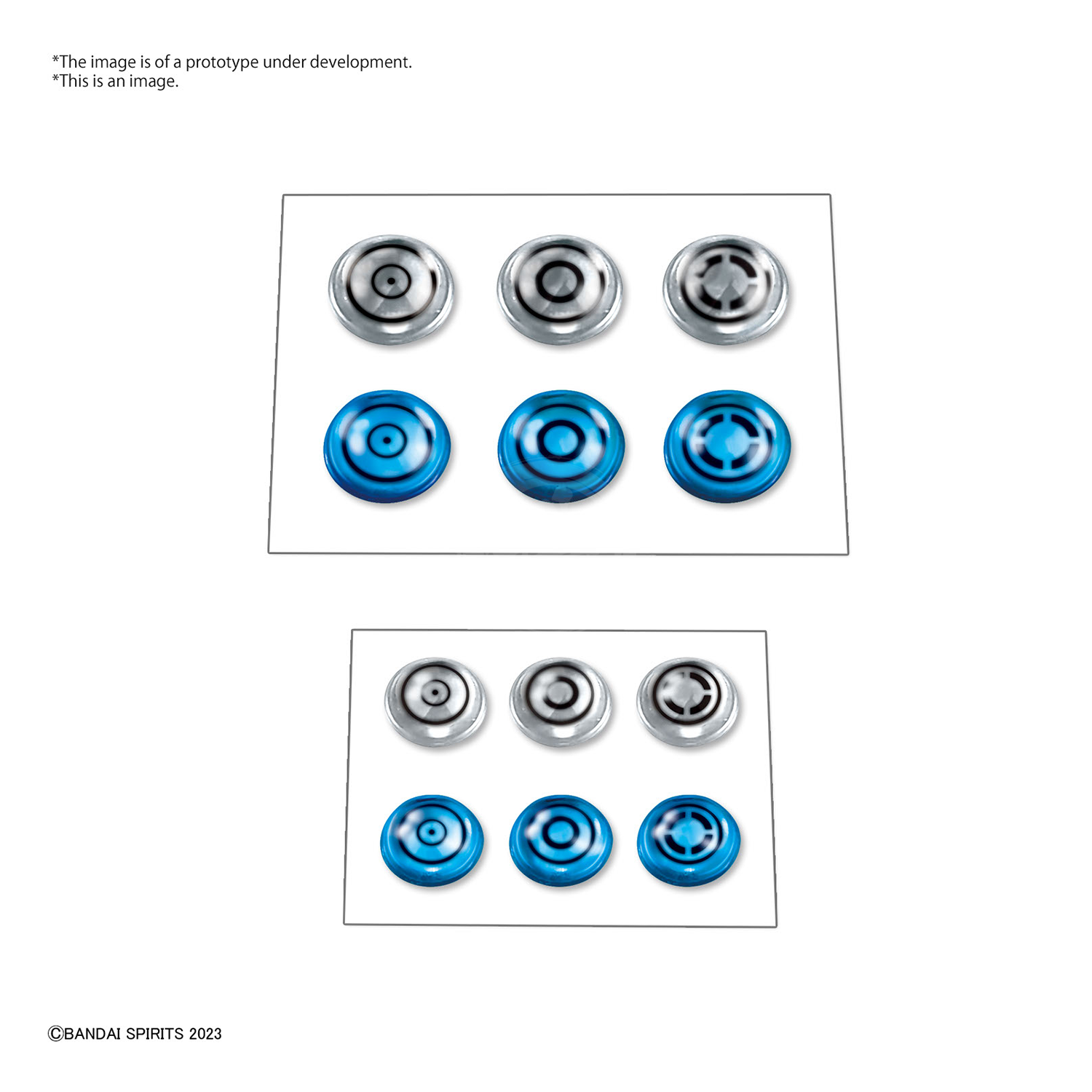 Bandai - Customize Material [3D Lens Stickers 2] - ShokuninGunpla