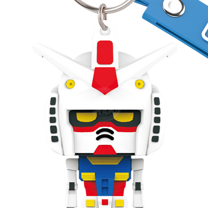 Gunpla-Kun 3D Rubber Mascot Keychain - ShokuninGunpla