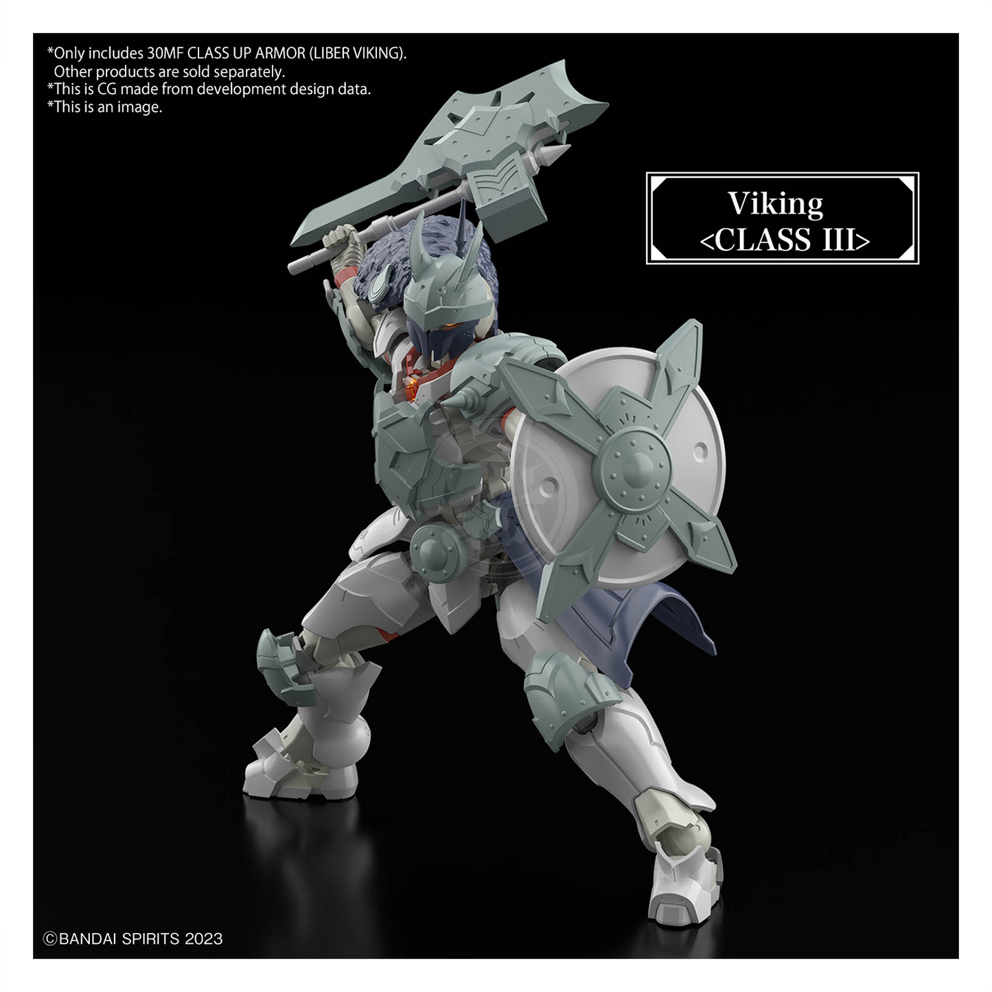 30MF Class Up Armor [Liber Viking] - ShokuninGunpla