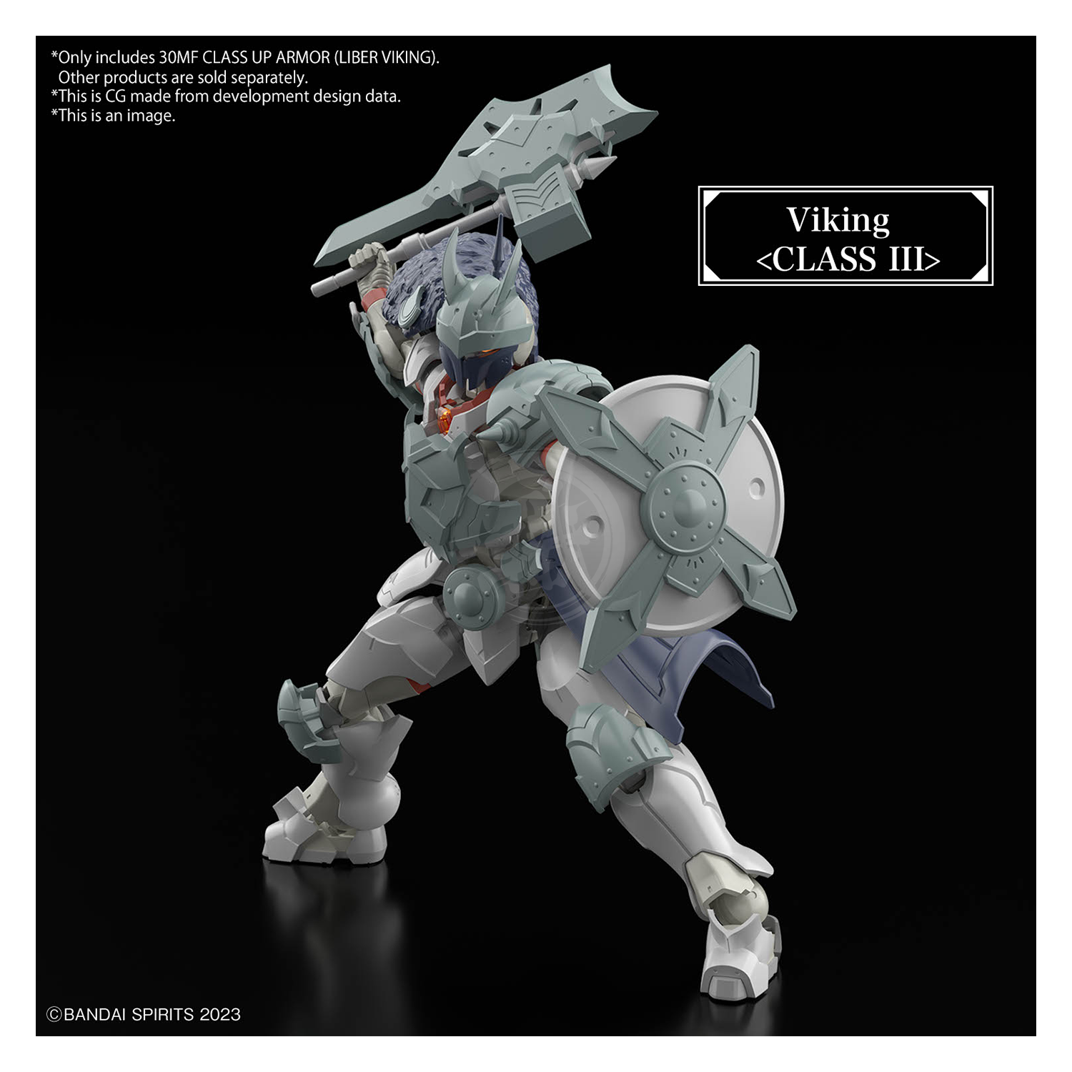 30MF Class Up Armor [Liber Viking] - ShokuninGunpla