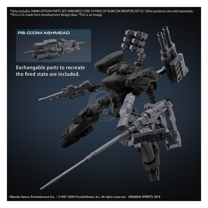 30MM Option Parts Set Armored Core Fires of Rubicon Weapon Set 02