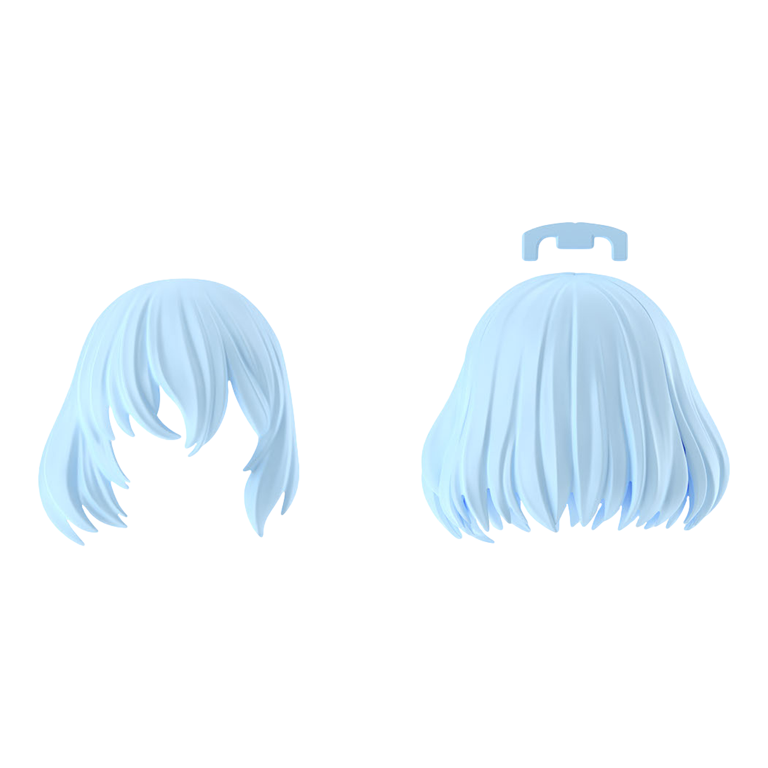 Bandai - 30MS Hair Style Parts [Vol.9] [Medium-4 Blue-1] - ShokuninGunpla