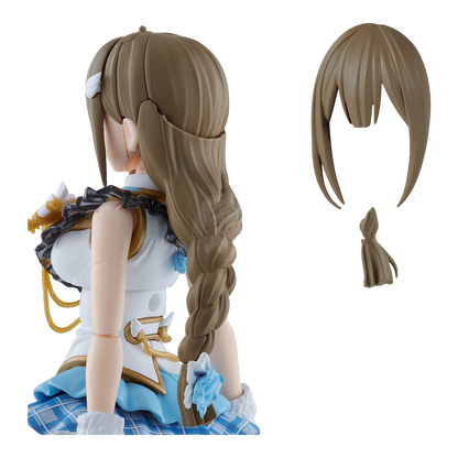 Bandai - 30MS Option Hair Style & Face Parts Set (Tenka Osaki/Chiyuki Kuwayama) - ShokuninGunpla