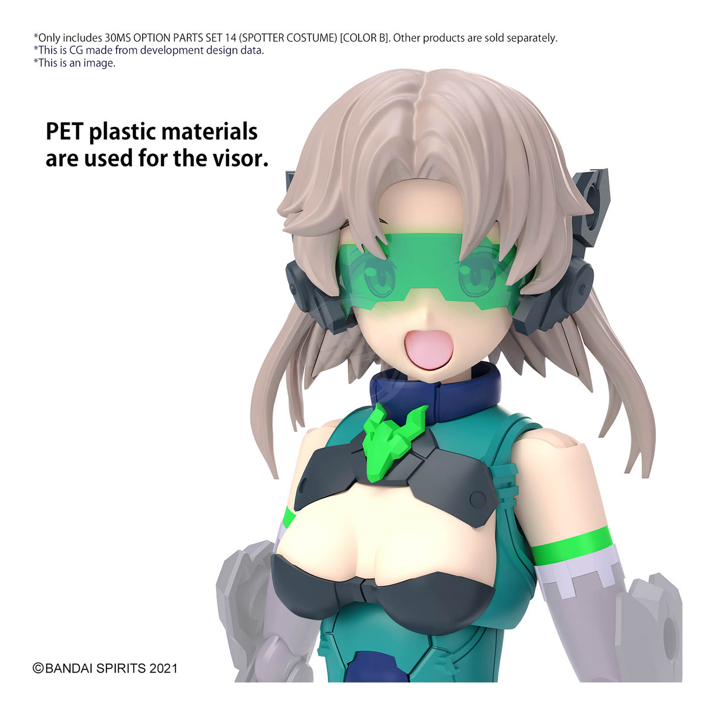 30MS Parts Set 14 [Spotter Costume] [Color B] - ShokuninGunpla