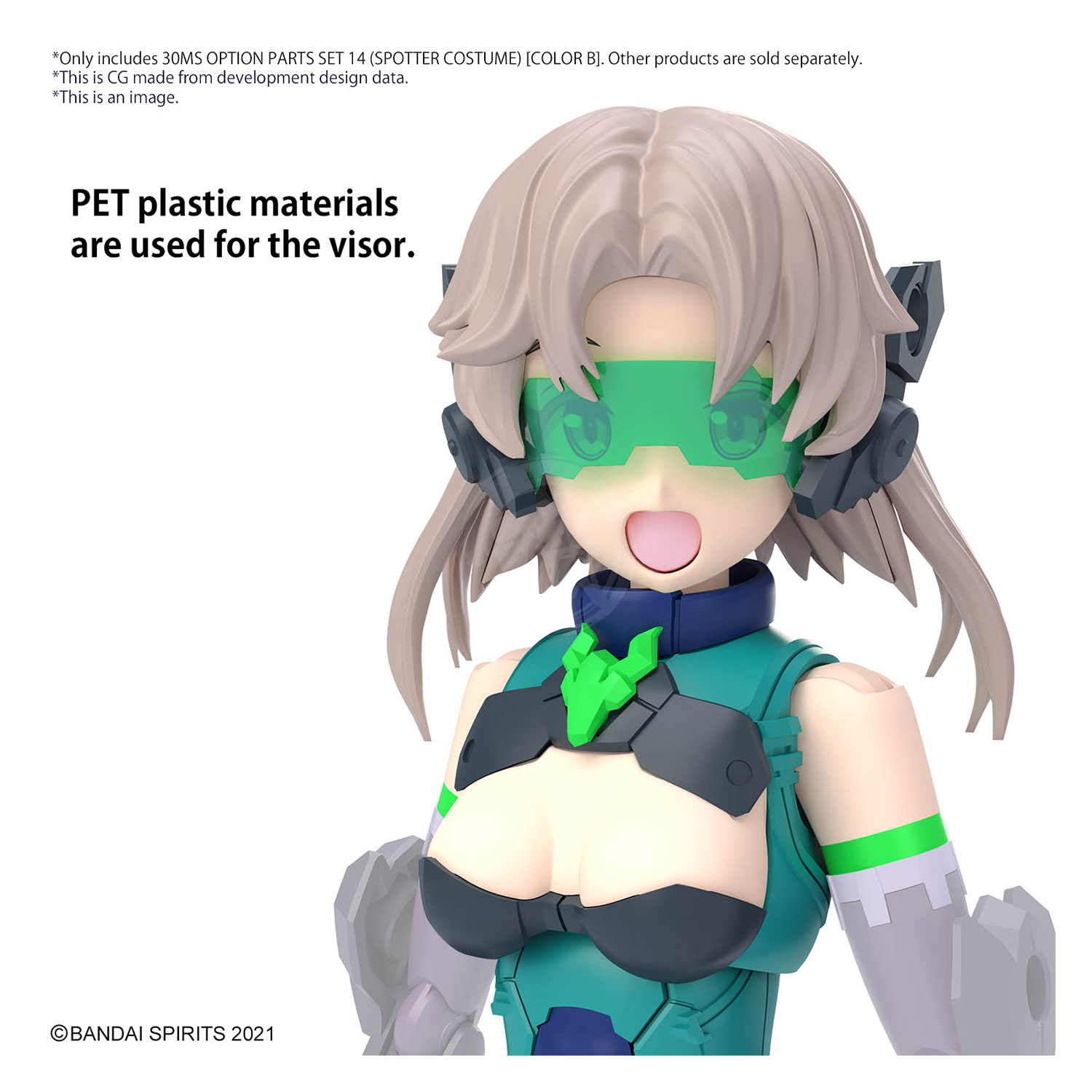 30MS Parts Set 14 [Spotter Costume] [Color B] - ShokuninGunpla