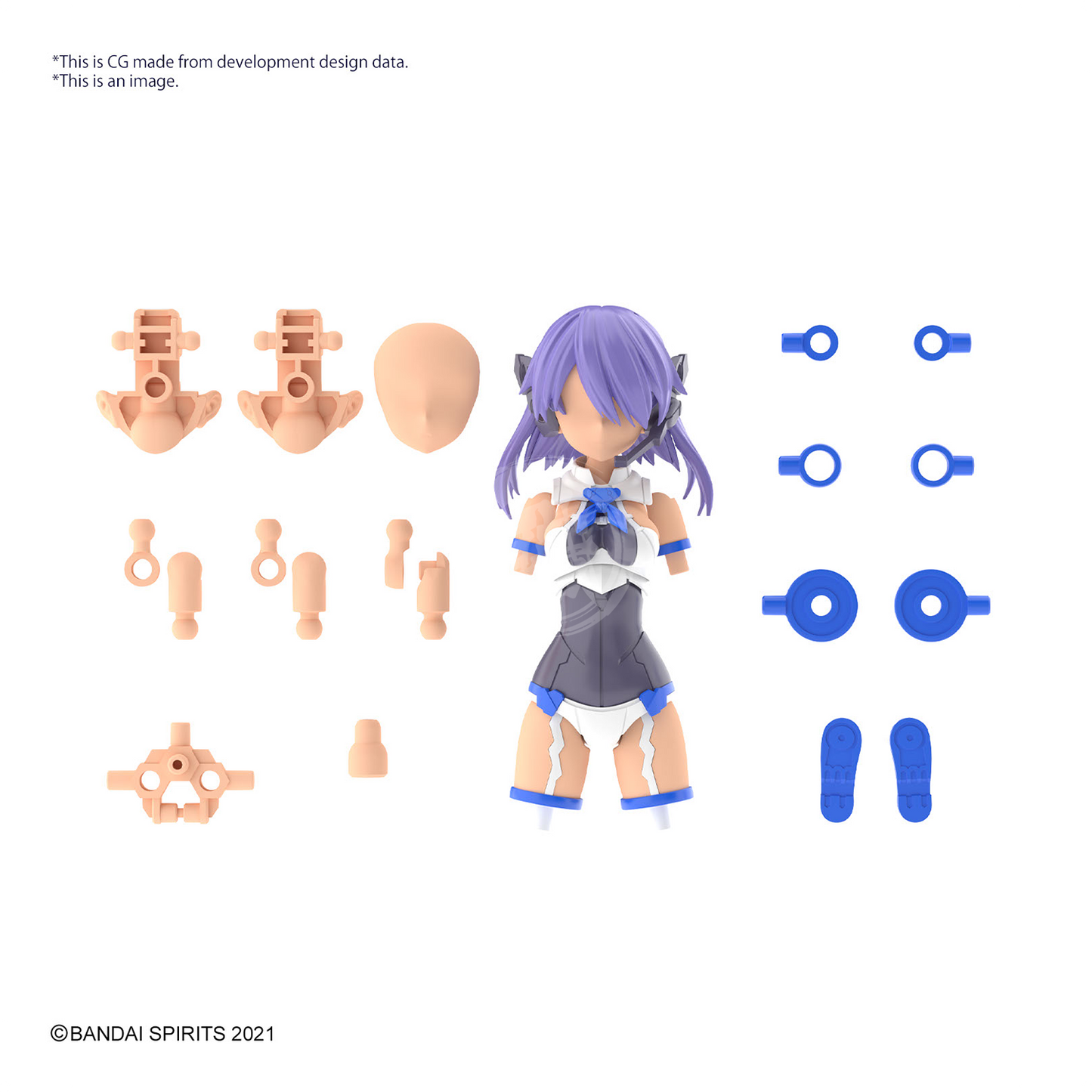 Bandai - 30MS Parts Set 9 [Commander Costume] [Color C] - ShokuninGunpla