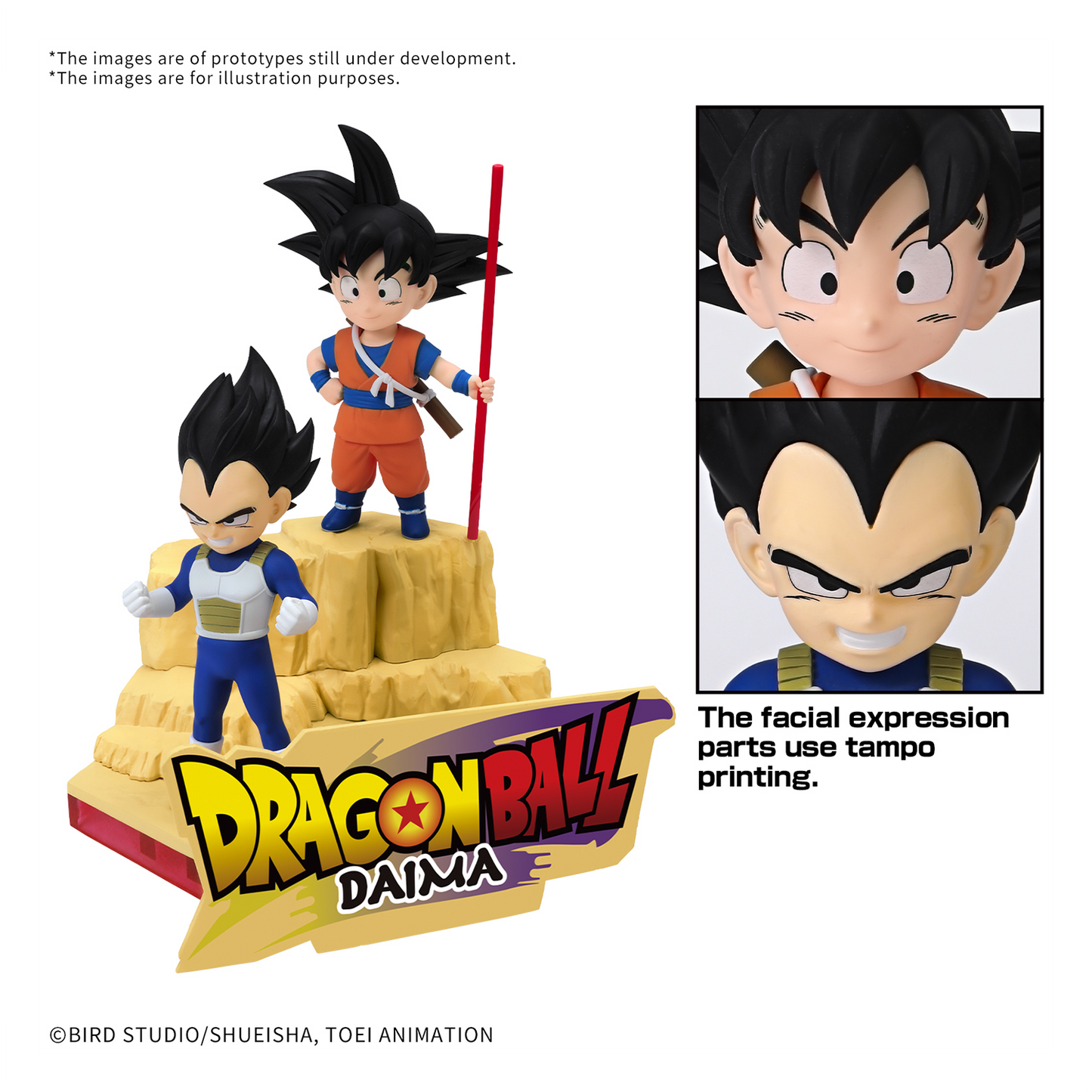 Dragon Ball DAIMA Model Kit Son Goku [Mini] & Vageta [Mini] - ShokuninGunpla