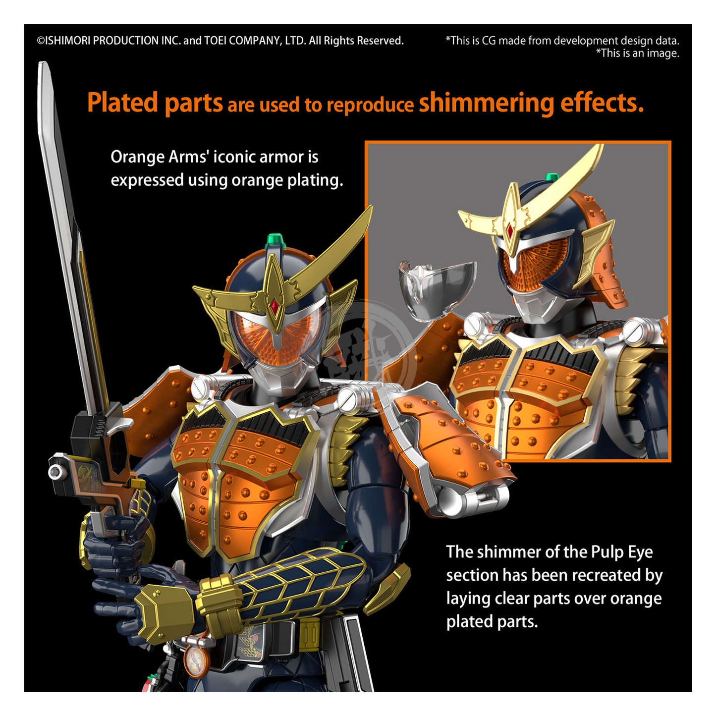 Bandai - Figure-Rise Standard Kamen Rider Gaim Orange Arms [Preorder Q2 2024] - ShokuninGunpla