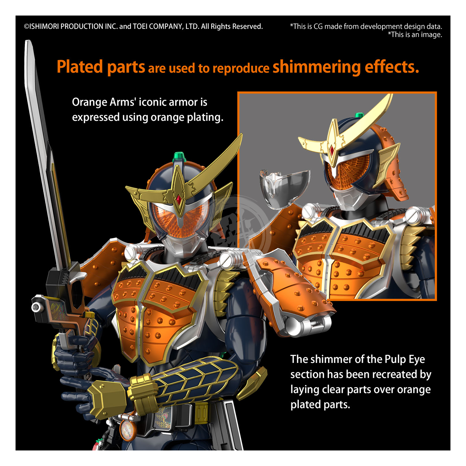 Bandai - Figure-Rise Standard Kamen Rider Gaim Orange Arms [Preorder Q2 2024] - ShokuninGunpla