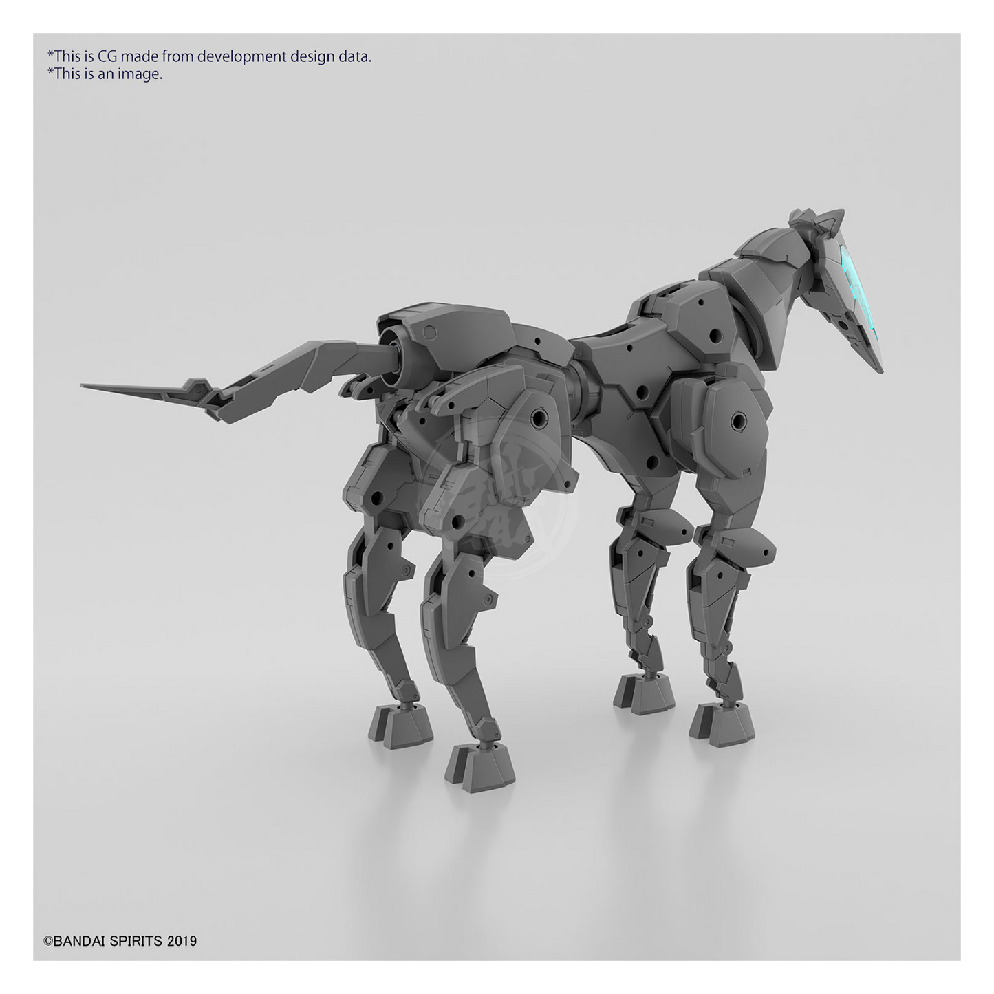 Bandai - 30MM Extended Armament Vehicle [Horse Mecha Ver.] [Dark Grey] - ShokuninGunpla