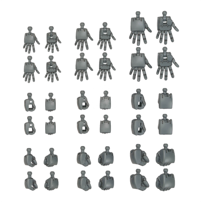 Option Parts Set Gunpla 04 [Build Hands Round]