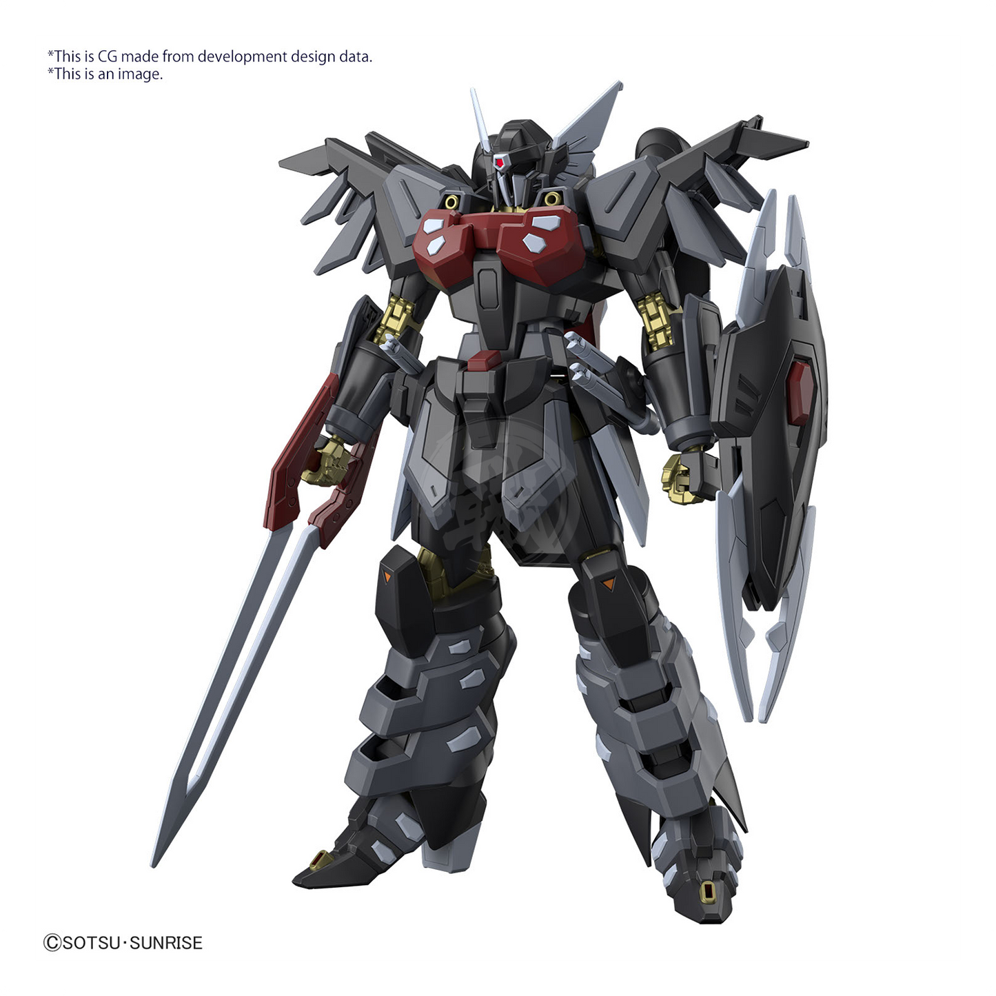 Bandai - HG Black Knight Squad Shi-ve.A - ShokuninGunpla