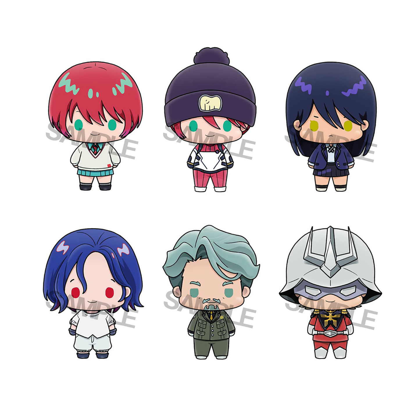 Chokorin Collection Mobile Suit Gundam GQuuuuuuX [Set of 6] - ShokuninGunpla