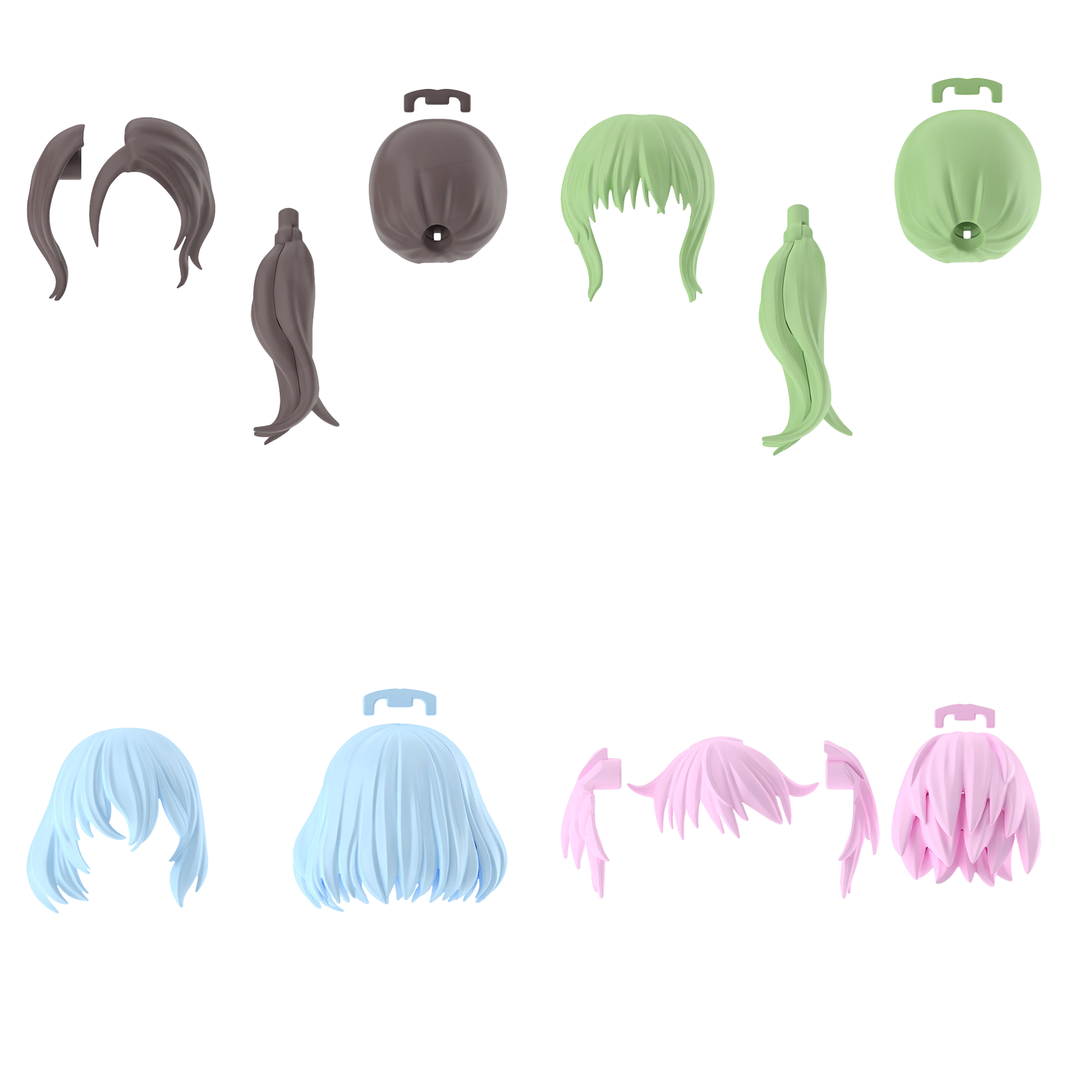 30MS Hair Style Parts [Vol.9] Full Set - ShokuninGunpla