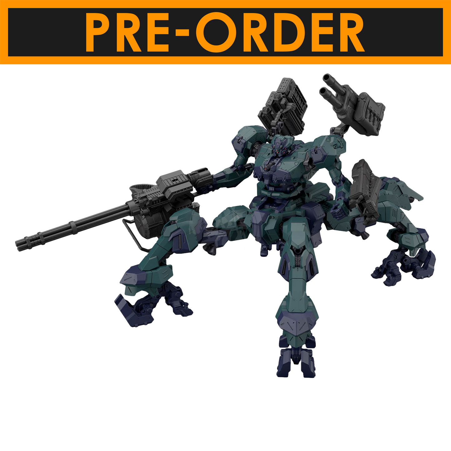 30MM Armored Core VI Fires of Rubicon Balam Industries BD-011 Melander Liger Tail [Preorder Q1 2025]