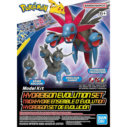 [Pokemon Plamo 22] Hydreigon Evolution Set