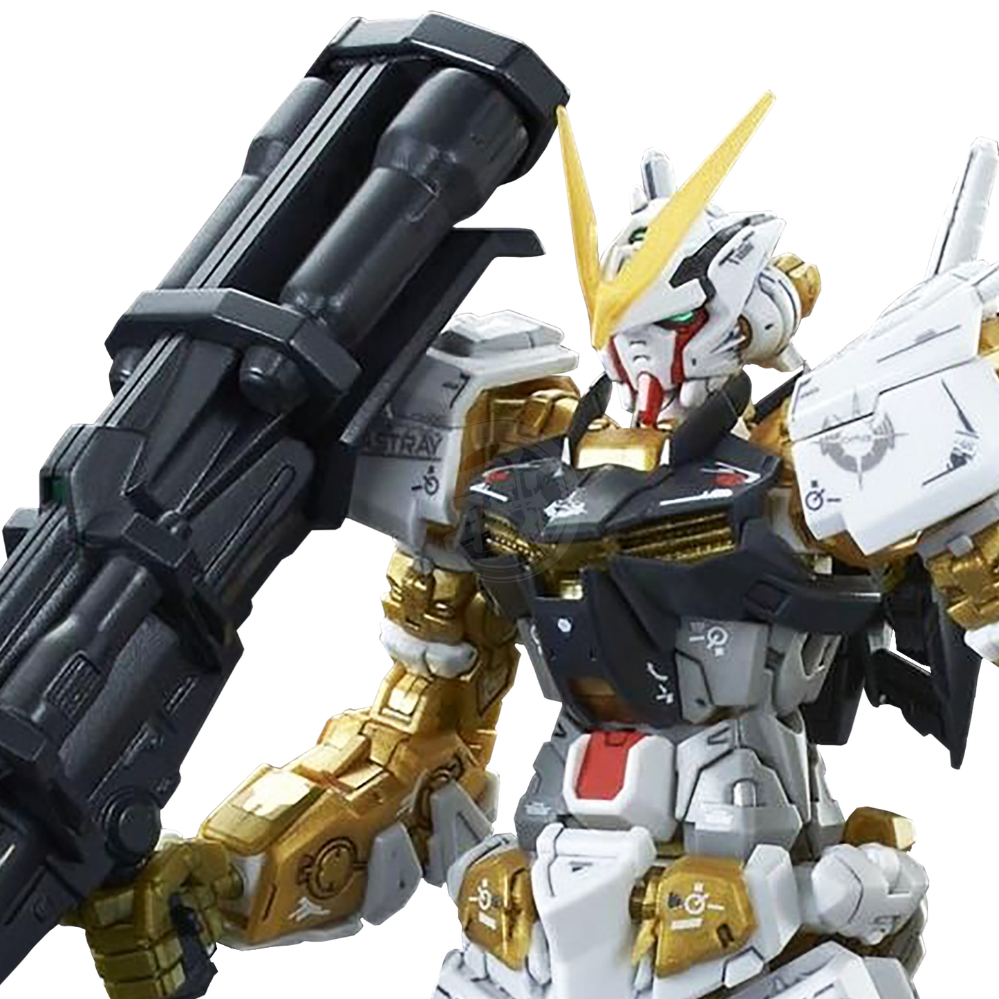 Premium Bandai 1/144 Scale Real Grade Gundam Astray Gold Frame Premium Bandai 1/144 Scale Real Grade Gundam Astray Gold Frame