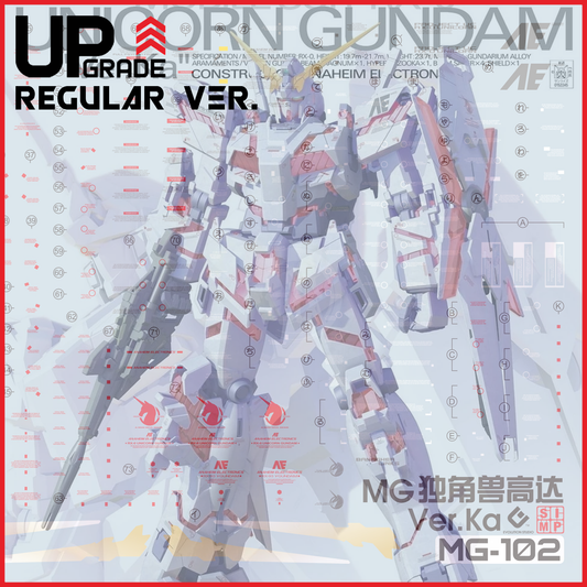 MG Unicorn Gundam Ver.Ka Waterslide Decals [Regular Ver.] - ShokuninGunpla