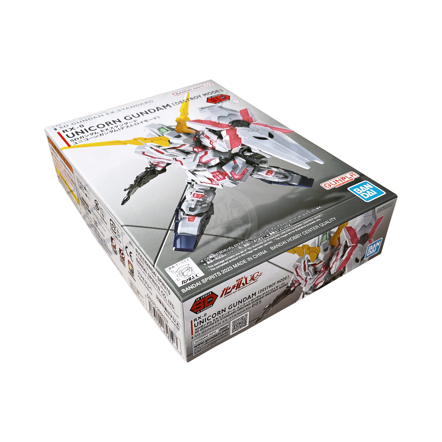 Bandai - SDEX Unicorn Gundam [Destroy Mode] - ShokuninGunpla