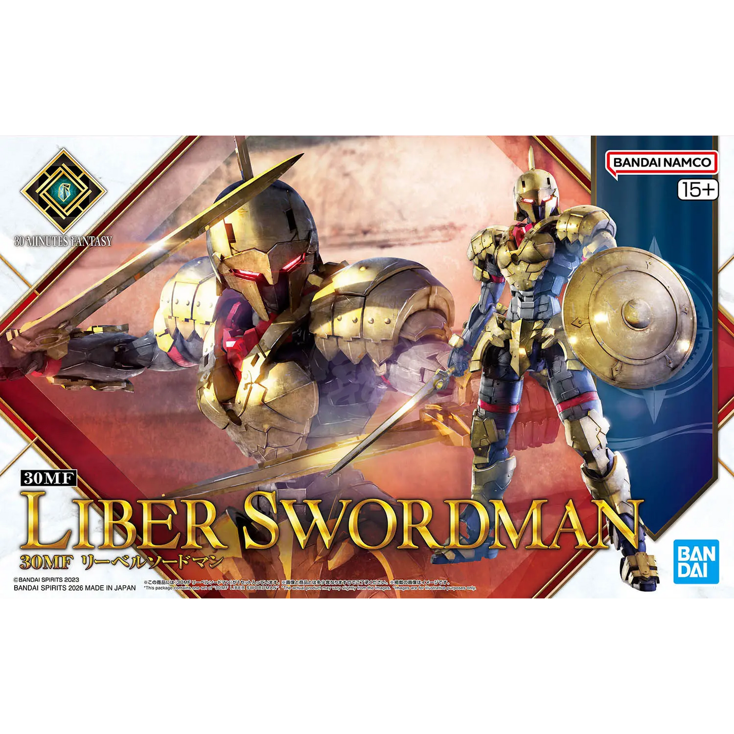 30MF Liber Swordman - ShokuninGunpla